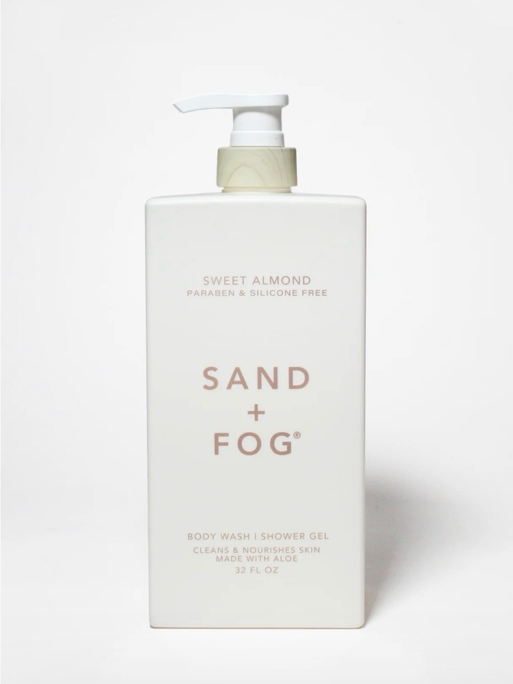 Sand + Fog Sweet Almond 32 oz Body Wash